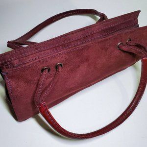 Nordstrom Suede Handbag Purse